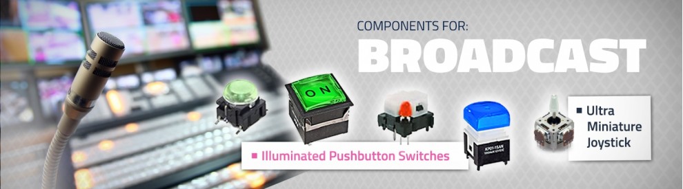 Switches and electronic products for Broadcasting equipment